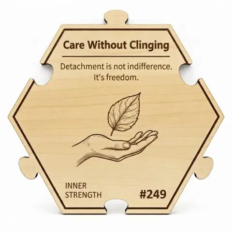 Care Without Clinging — Puzzle4Life™ piece front