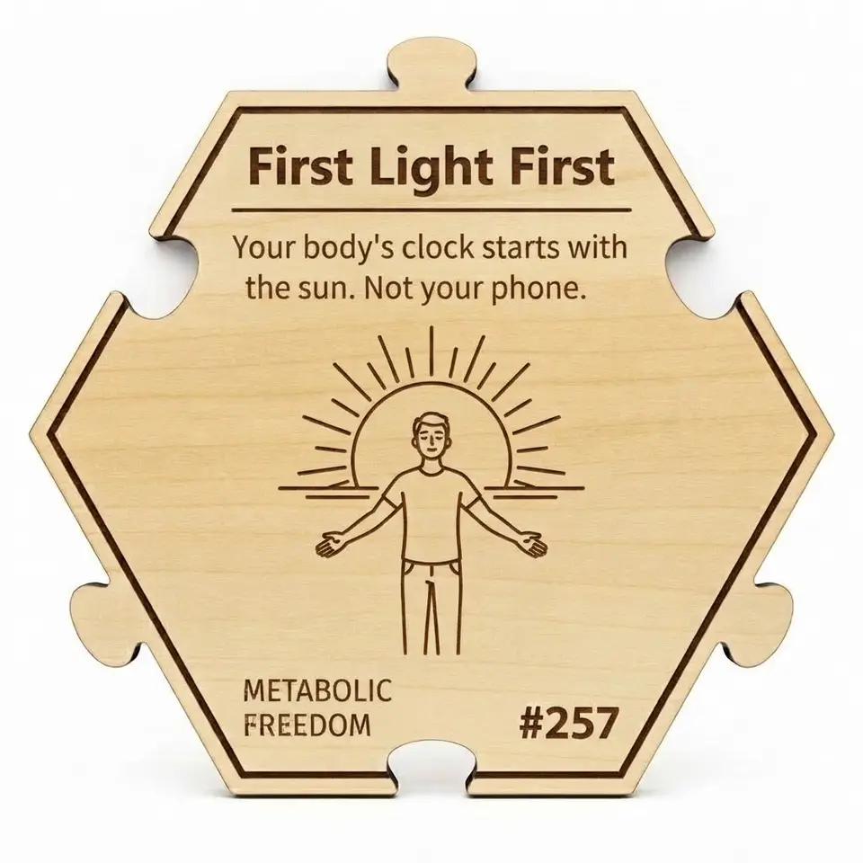 First Light First — Puzzle4Life™ piece front