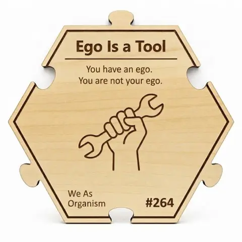 Ego Is a Tool — Puzzle4Life™ piece front