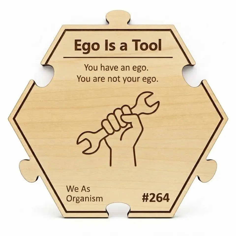 Ego Is a Tool — Puzzle4Life™ piece front
