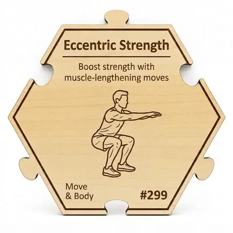 Strengthen with Eccentric Movements — Puzzle4Life™ piece front