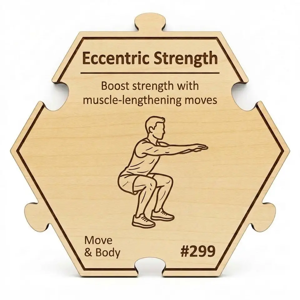 Strengthen with Eccentric Movements — Puzzle4Life™ piece front