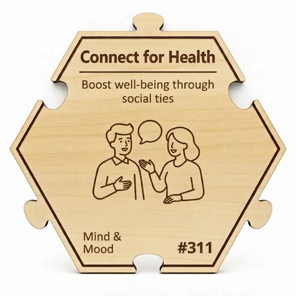 Connect for Better Health — Puzzle4Life™ piece front
