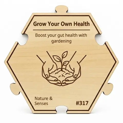 Grow Your Own Health — Puzzle4Life™ piece front