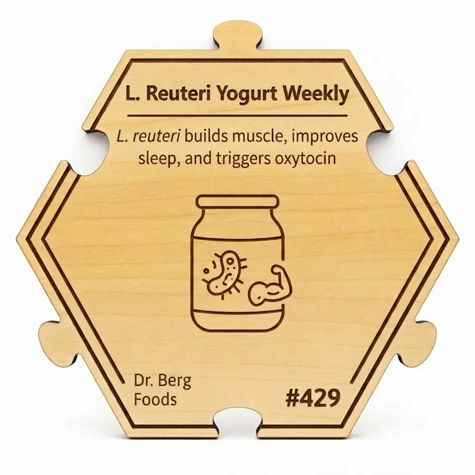 Dr. Berg — 7 Healthiest Foods #429 — Puzzle4Life™ piece front