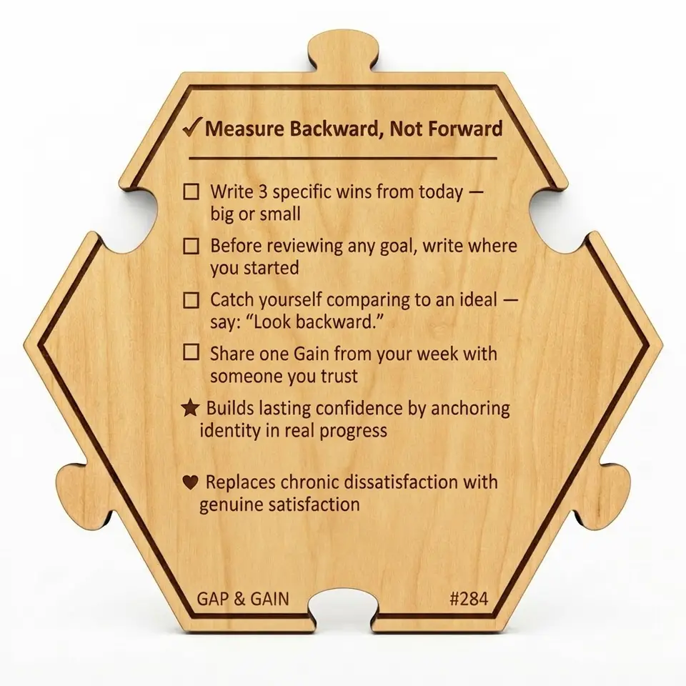 Measure Backward, Not Forward — Puzzle4Life™ piece back