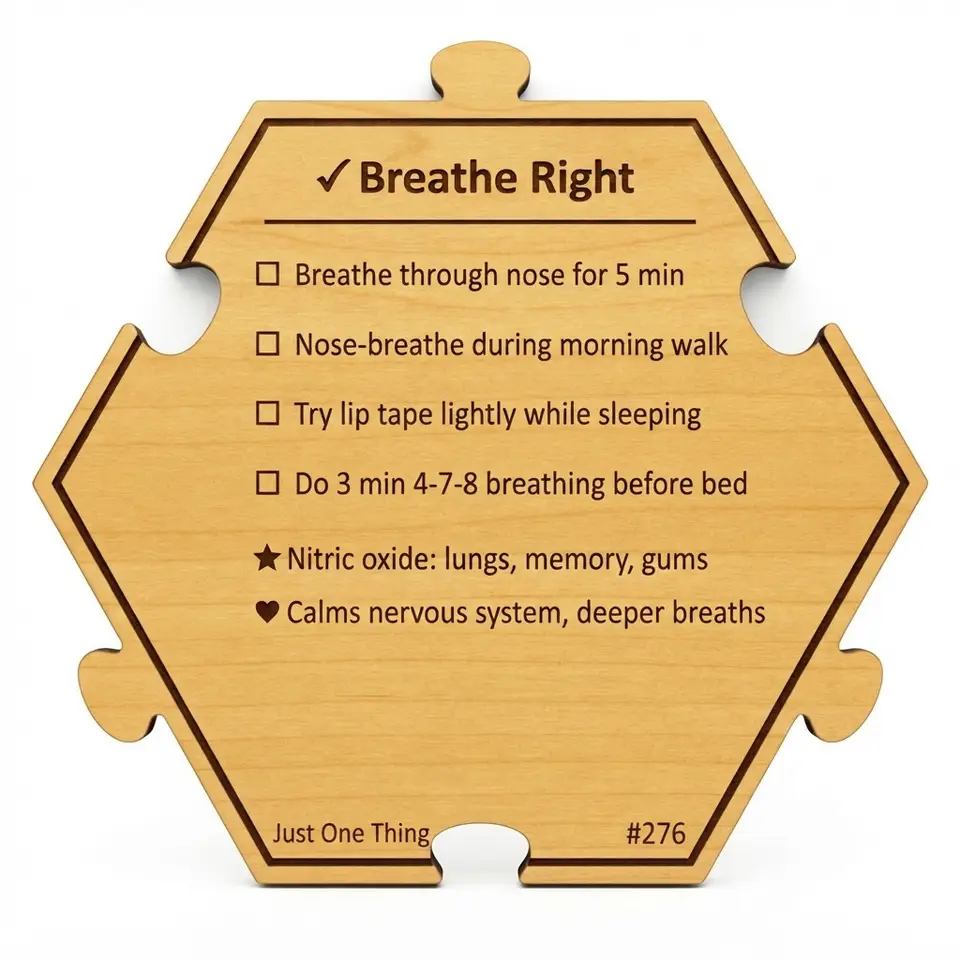 Breathe Right — Puzzle4Life™ piece back