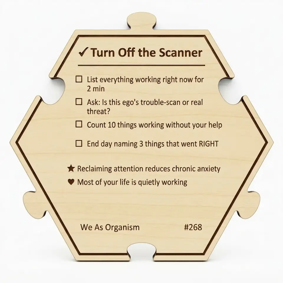 Turn Off the Scanner — Puzzle4Life™ piece back