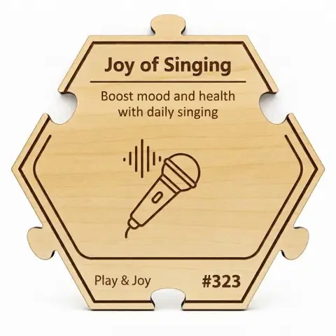 Embrace the Joy of Singing — Puzzle4Life™ piece front