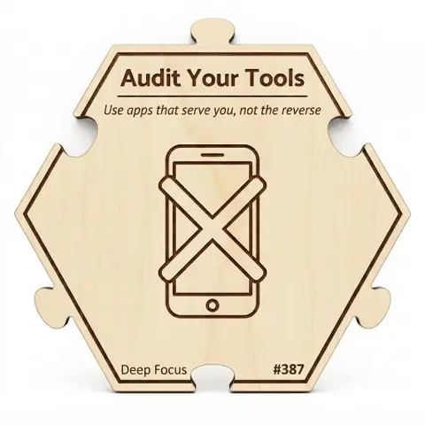 Audit Your Tools — Puzzle4Life™ piece front