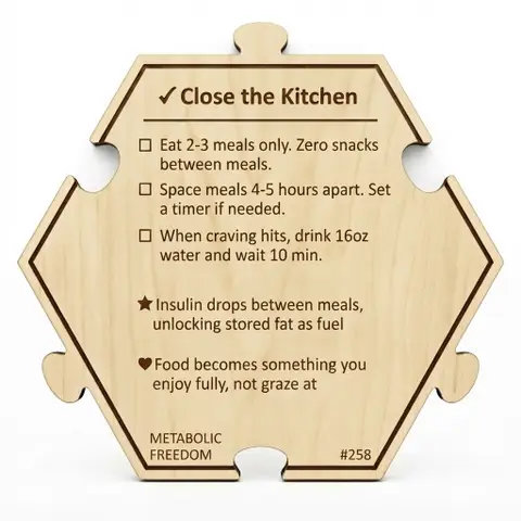 Close the Kitchen — Puzzle4Life™ piece back