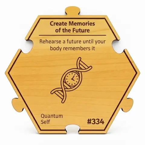 Create Memories of the Future — Puzzle4Life™ piece front