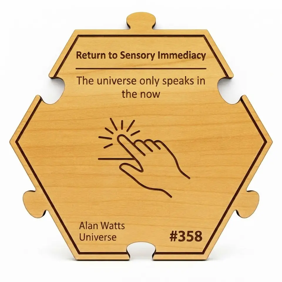 Return to Sensory Immediacy — Puzzle4Life™ piece front