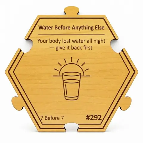 Water Before Anything Else — Puzzle4Life™ piece front