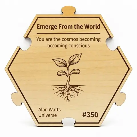Emerge From the World — Puzzle4Life™ piece front