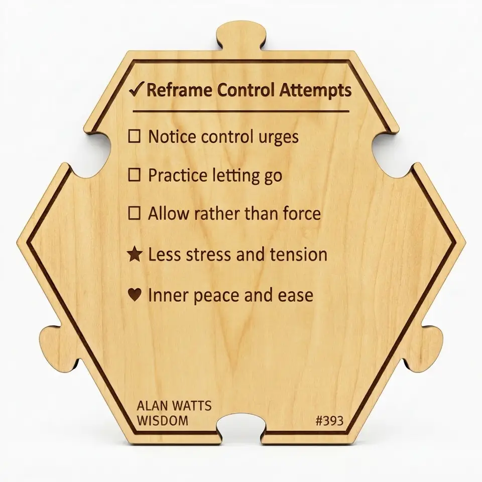 Reframe Control Attempts — Puzzle4Life™ piece back