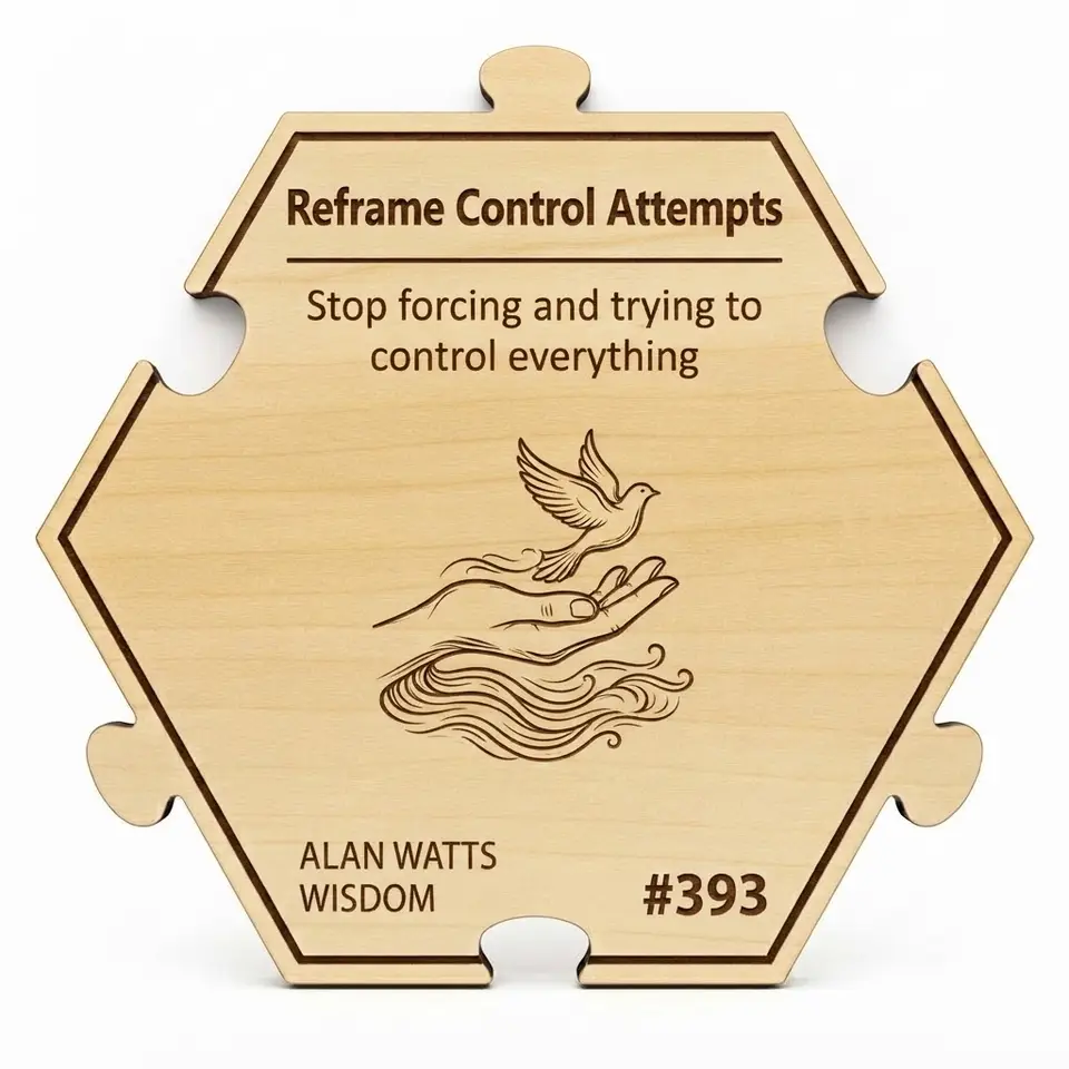 Reframe Control Attempts — Puzzle4Life™ piece front