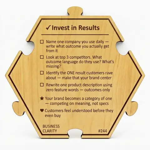 Invest in Results — Puzzle4Life™ piece back