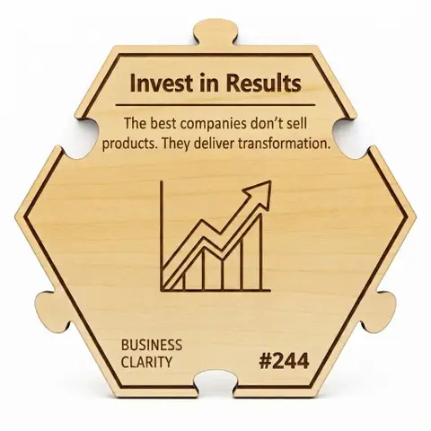 Invest in Results — Puzzle4Life™ piece front