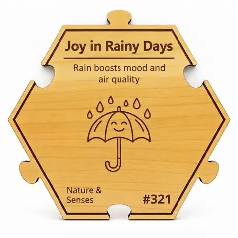 Find Joy in Rainy Days — Puzzle4Life™ piece front