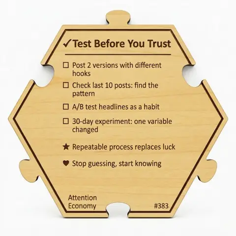 Test Before You Trust — Puzzle4Life™ piece back