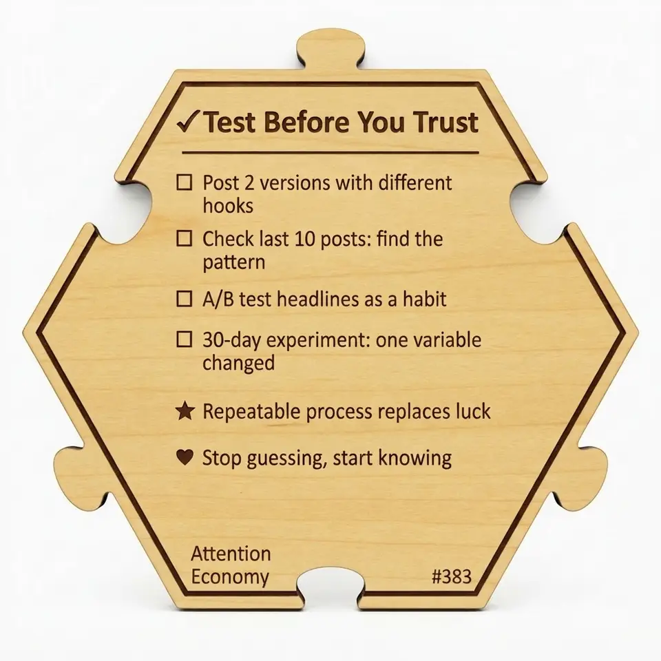 Test Before You Trust — Puzzle4Life™ piece back
