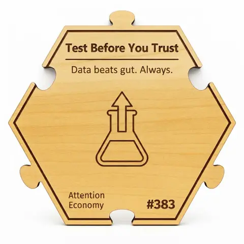 Test Before You Trust — Puzzle4Life™ piece front
