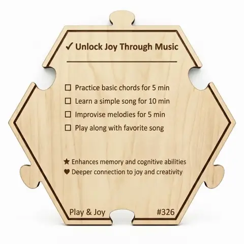 Unlock Joy Through Music — Puzzle4Life™ piece back