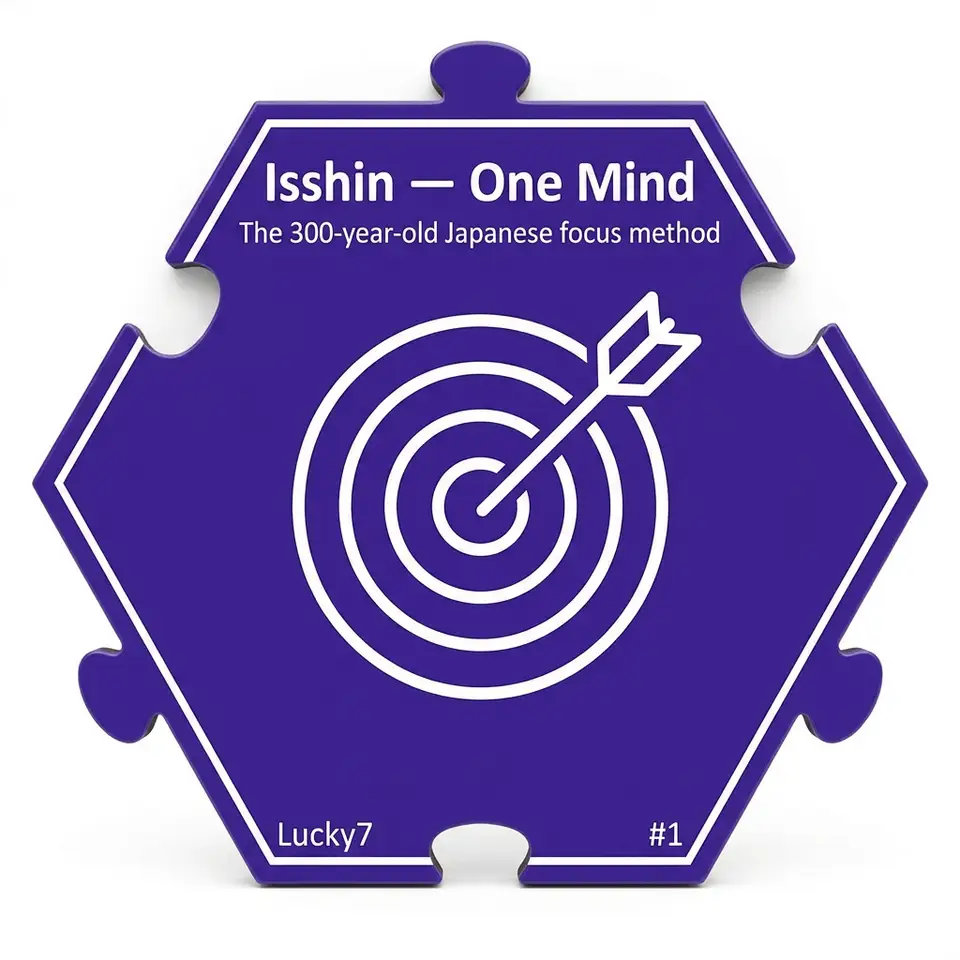 Isshin — One Mind — Puzzle4Life™ piece front