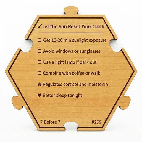 Let the Sun Reset Your Clock — Puzzle4Life™ piece back