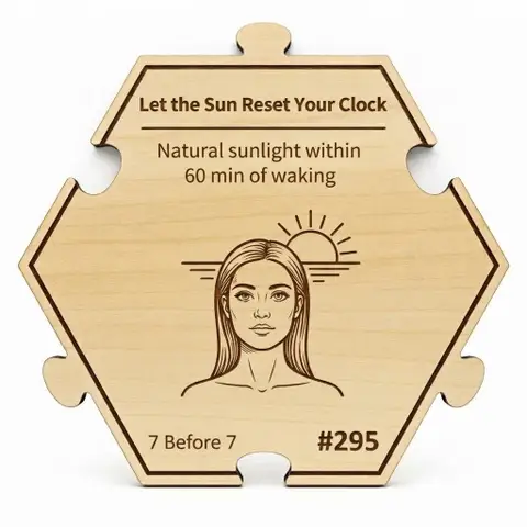 Let the Sun Reset Your Clock — Puzzle4Life™ piece front