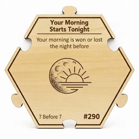 Your Morning Starts Tonight — Puzzle4Life™ piece front
