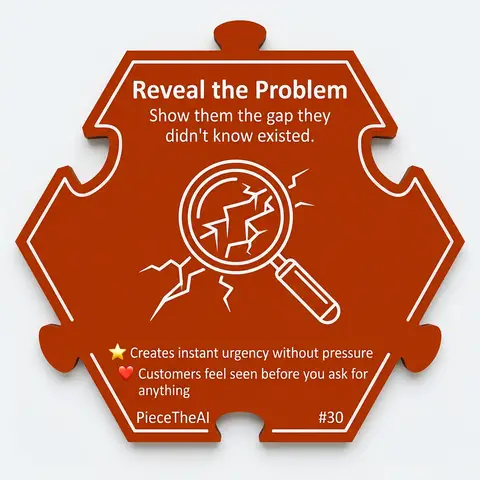 Reveal the Problem — Puzzle4Life™ piece front