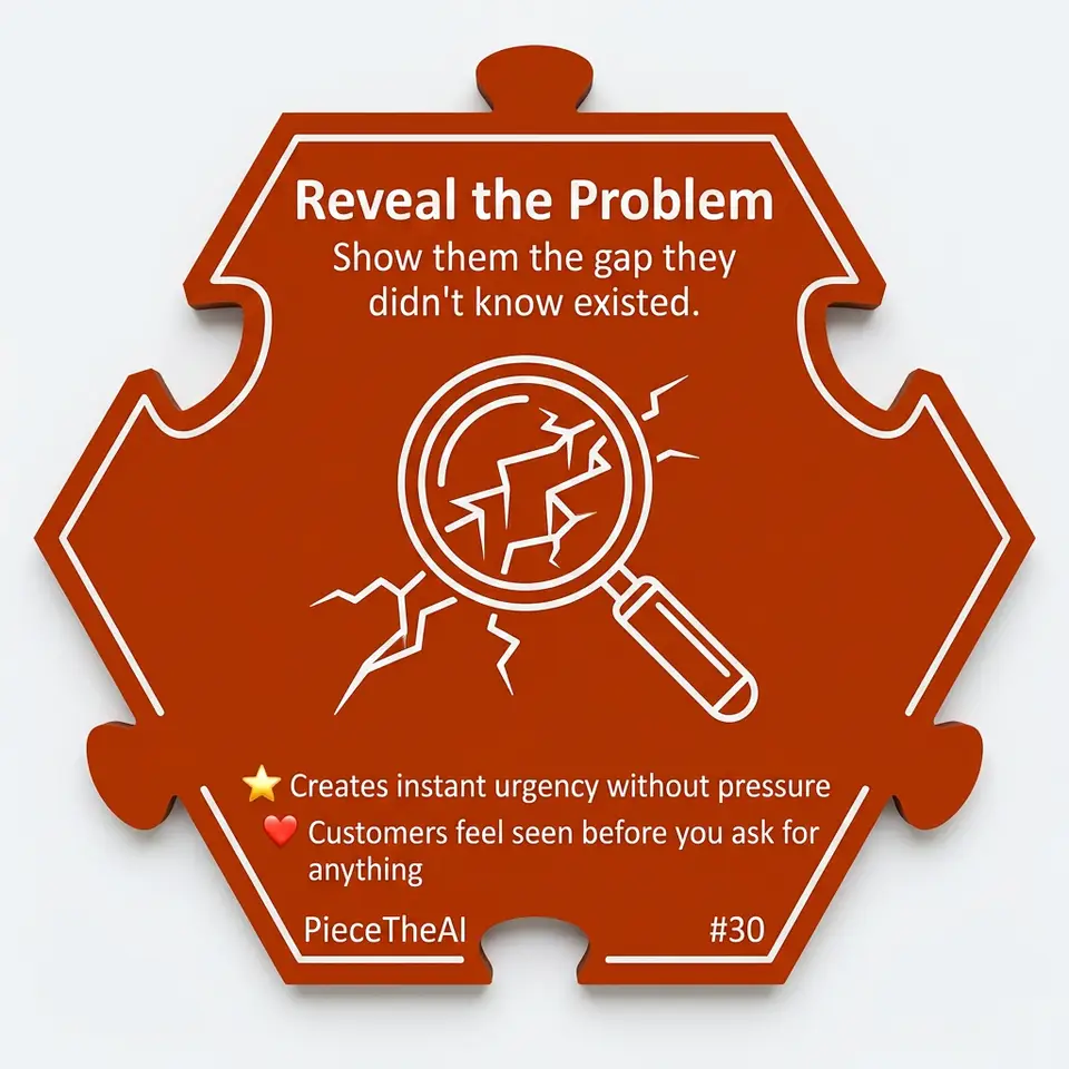 Reveal the Problem — Puzzle4Life™ piece front