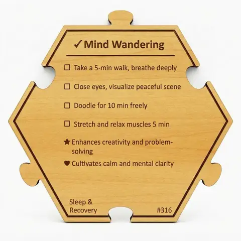 Unlock Creativity with Mind Wandering — Puzzle4Life™ piece back