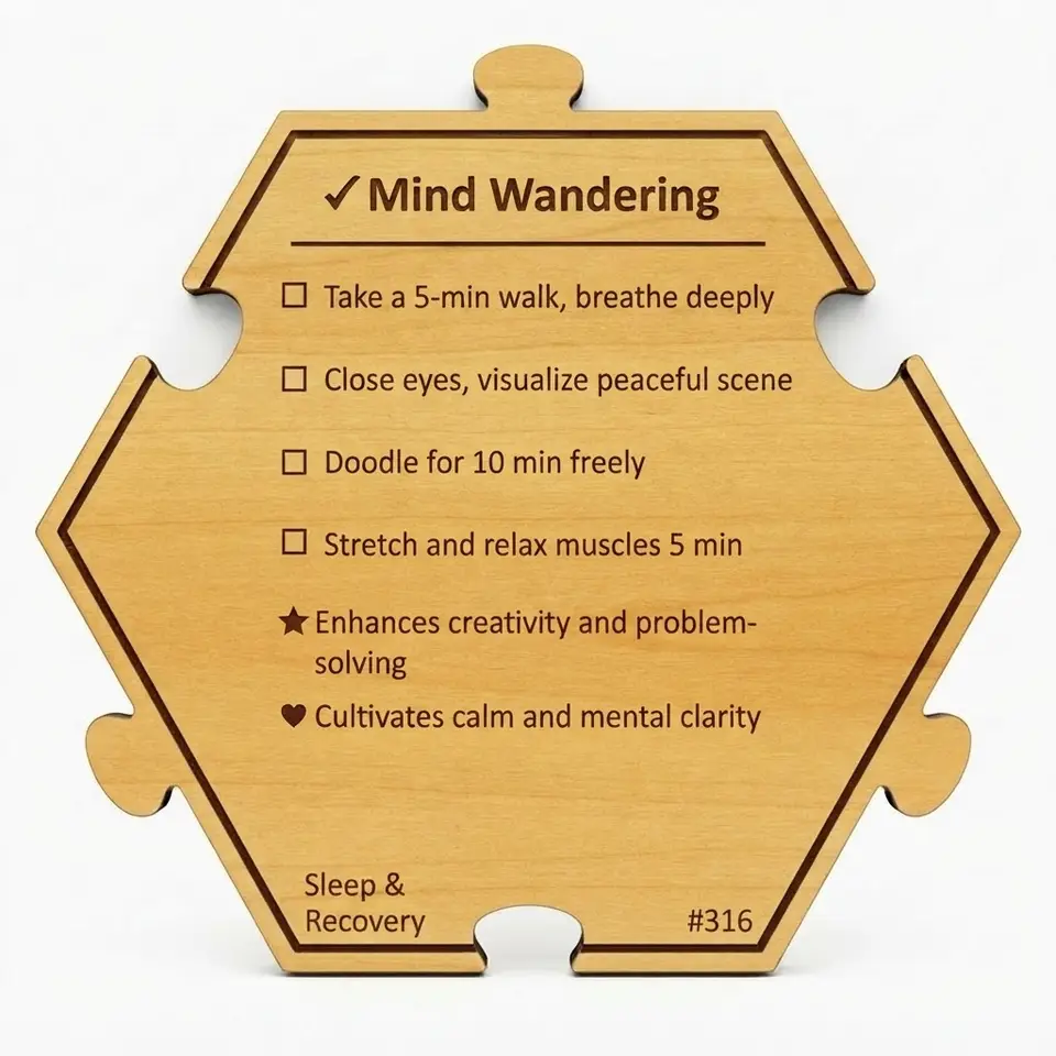 Unlock Creativity with Mind Wandering — Puzzle4Life™ piece back