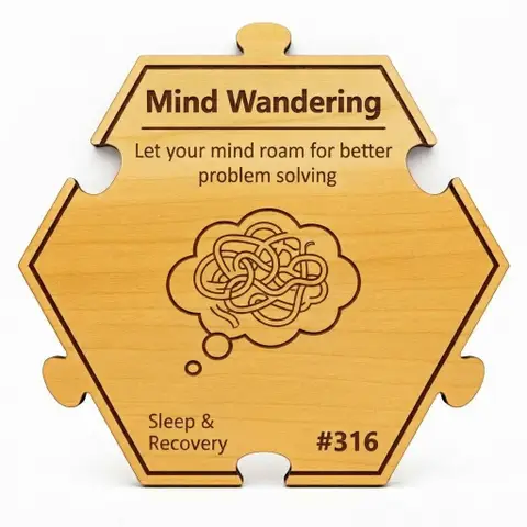 Unlock Creativity with Mind Wandering — Puzzle4Life™ piece front