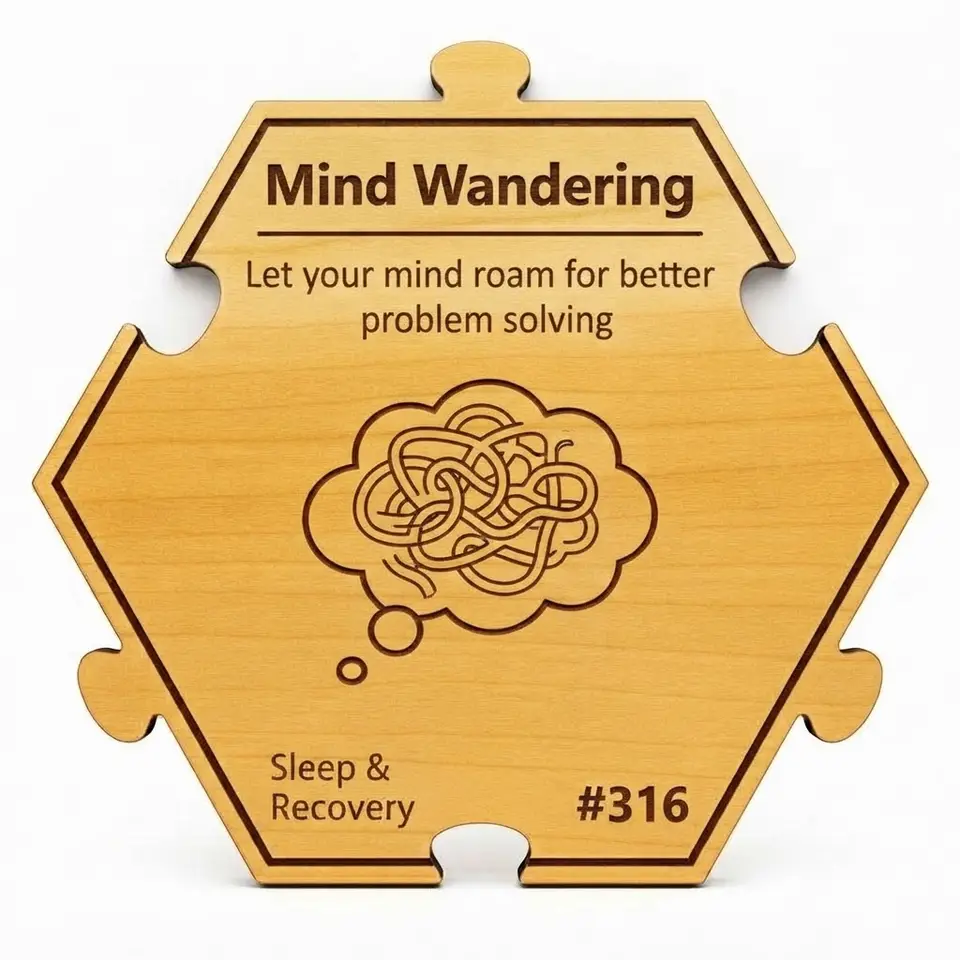 Unlock Creativity with Mind Wandering — Puzzle4Life™ piece front