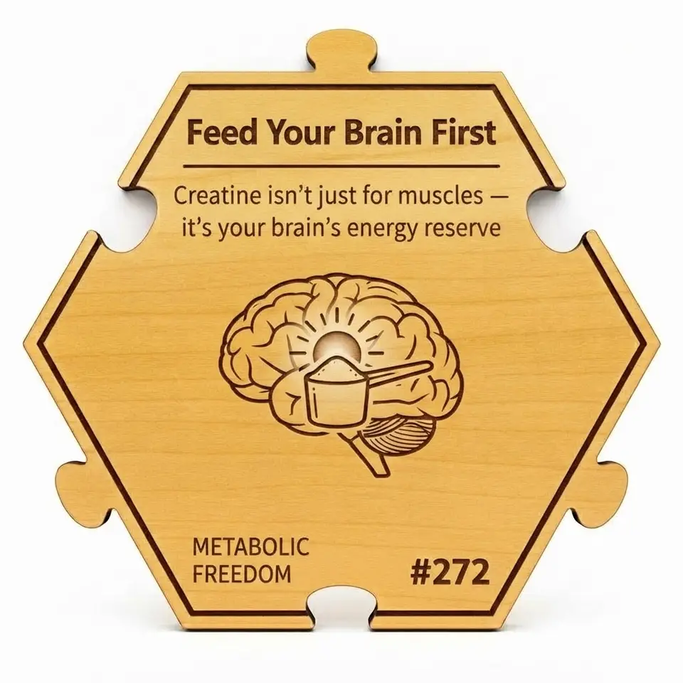 Feed Your Brain First — Puzzle4Life™ piece front