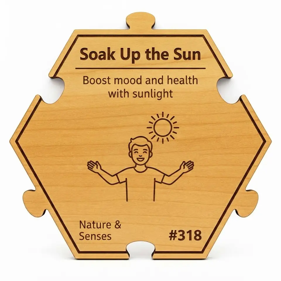 Soak Up the Sun Daily — Puzzle4Life™ piece front