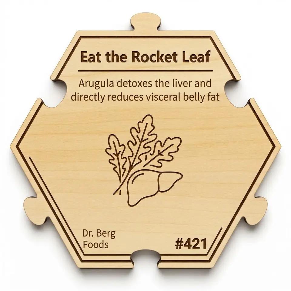 Dr. Berg — 7 Healthiest Foods #421 — Puzzle4Life™ piece front