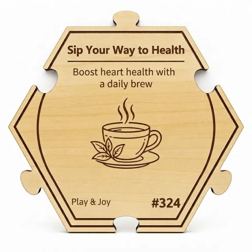 Sip Your Way to Health — Puzzle4Life™ piece front