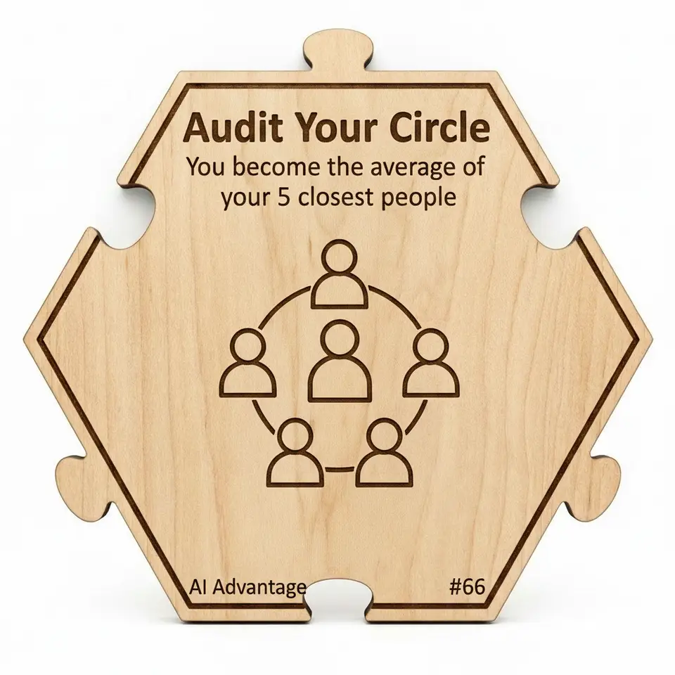 Audit Your Circle — Puzzle4Life™ piece front