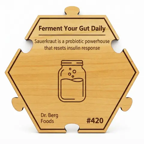 Dr. Berg — 7 Healthiest Foods #420 — Puzzle4Life™ piece front
