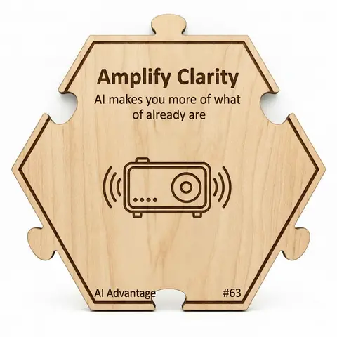 Amplify Clarity — Puzzle4Life™ piece front
