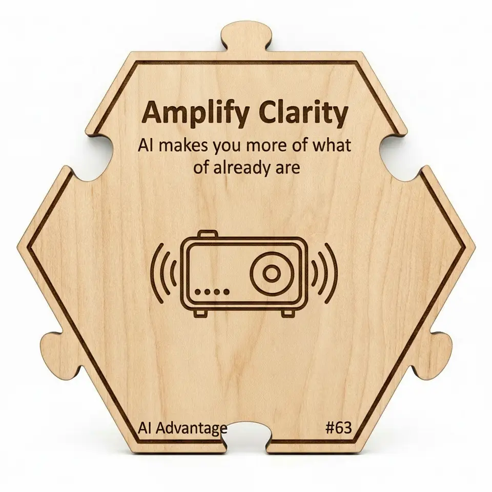 Amplify Clarity — Puzzle4Life™ piece front