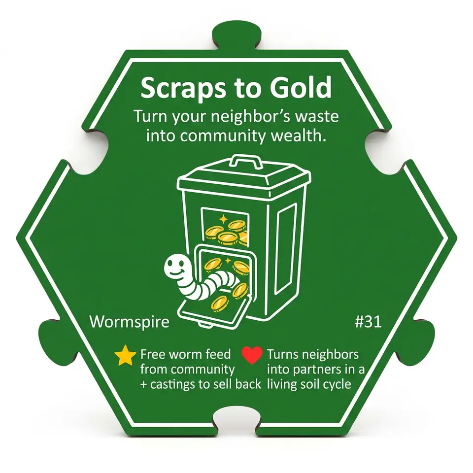 Scraps to Gold — Puzzle4Life™ piece front