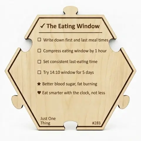 The Eating Window — Puzzle4Life™ piece back