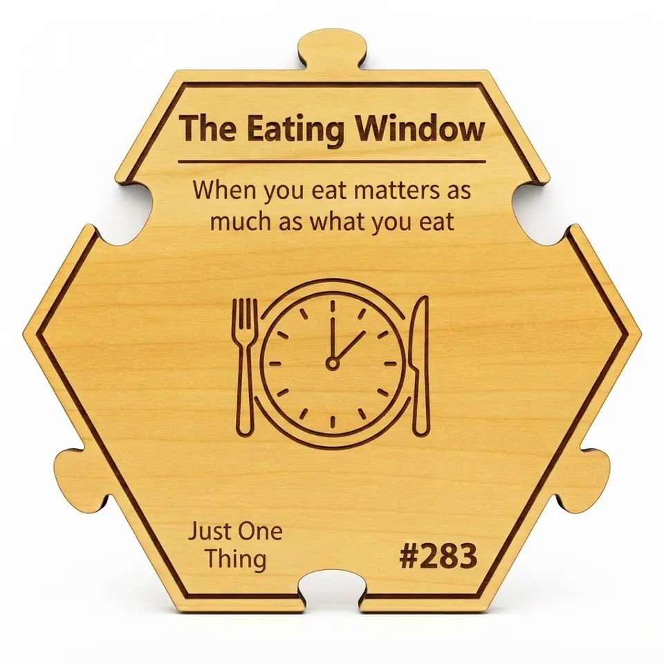 The Eating Window — Puzzle4Life™ piece front