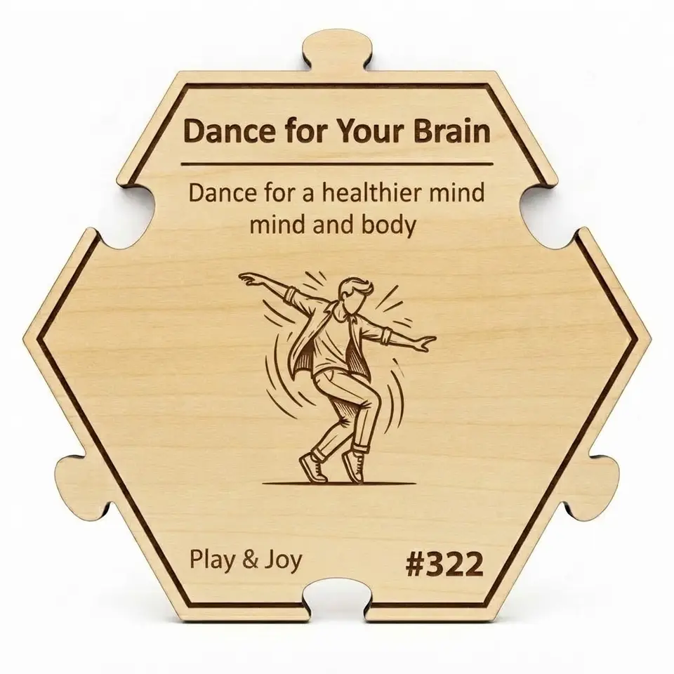 Boost Your Brain and Balance — Puzzle4Life™ piece front